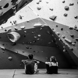 London climbing wall