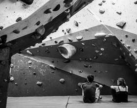 London climbing wall