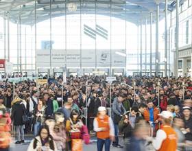 Ispo Munich ticket hall