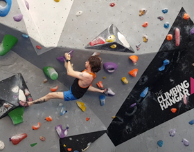 Ged climbing in Liverpool