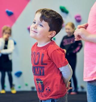 Happy little climber