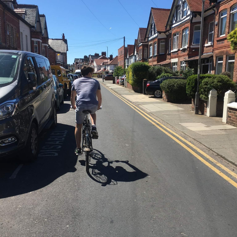 First time back on the bike