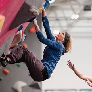 Exeter climbing woman.jpg