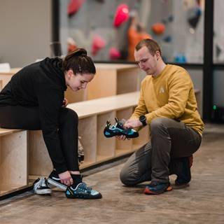 Exeter trying shoes.jpg